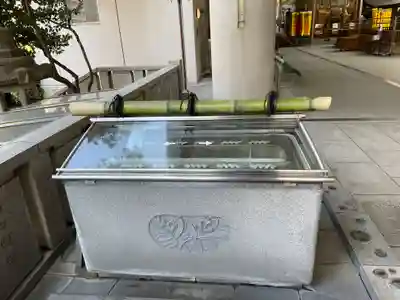 雉子神社の手水舎