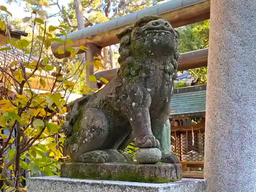 白雲神社の狛犬
