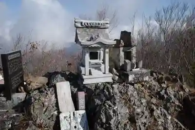 大山阿夫利神社　祠(長野県)