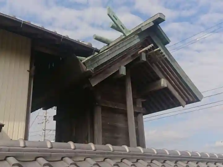 箆矢神社の本殿・本堂