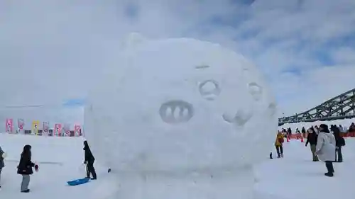 上川神社頓宮の周辺