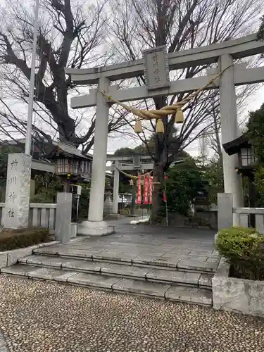 前川神社の鳥居