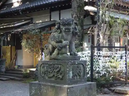 世田谷八幡宮の狛犬