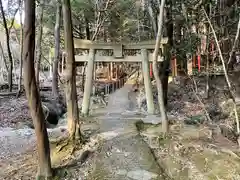 経政神社の鳥居