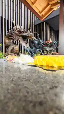 駒込妙義神社の手水舎