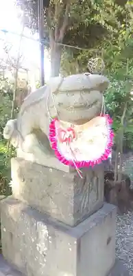 菊田神社の狛犬