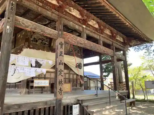 定林寺の本殿