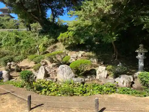 妙成寺の庭園