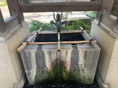 行田八幡神社の手水舎