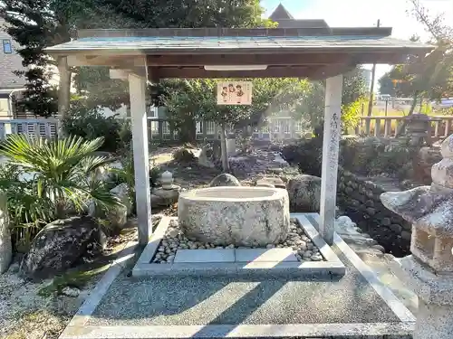 熊野神社の手水舎