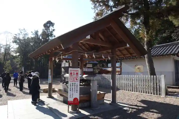 廣田神社の手水舎