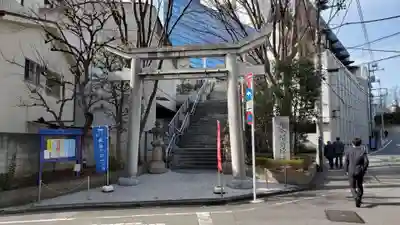 北谷稲荷神社の鳥居