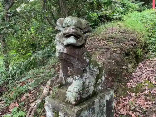 月夜見神社の狛犬