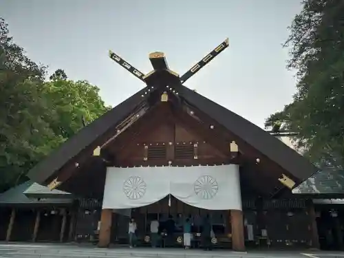 北海道神宮の本殿・本堂