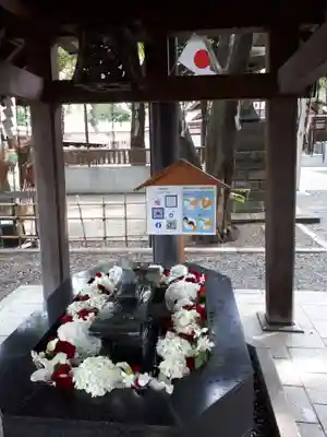 新琴似神社の手水舎