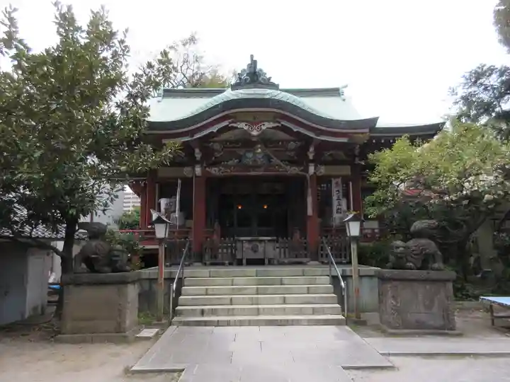 千住本氷川神社の本殿・本堂