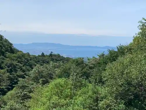 大山寺の景色