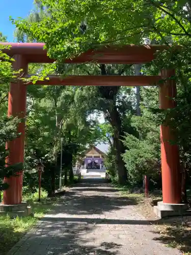 永山神社の鳥居