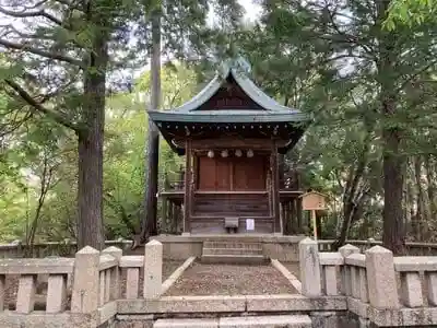 岡田神社の本殿