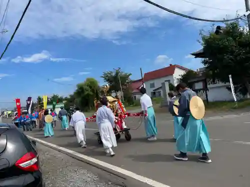 西当別神社のお祭り