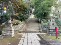 赤坂氷川神社の狛犬