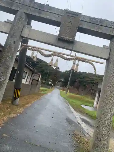 吉永八幡宮の鳥居