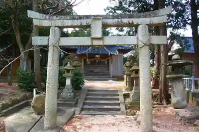 出雲路幸神社の鳥居