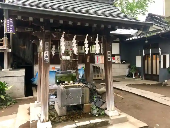 宇迦八幡宮の手水舎