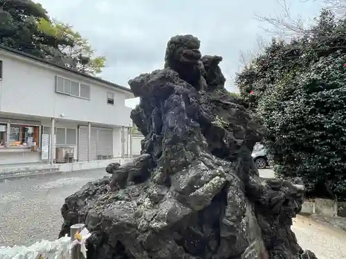 中村八幡宮の狛犬