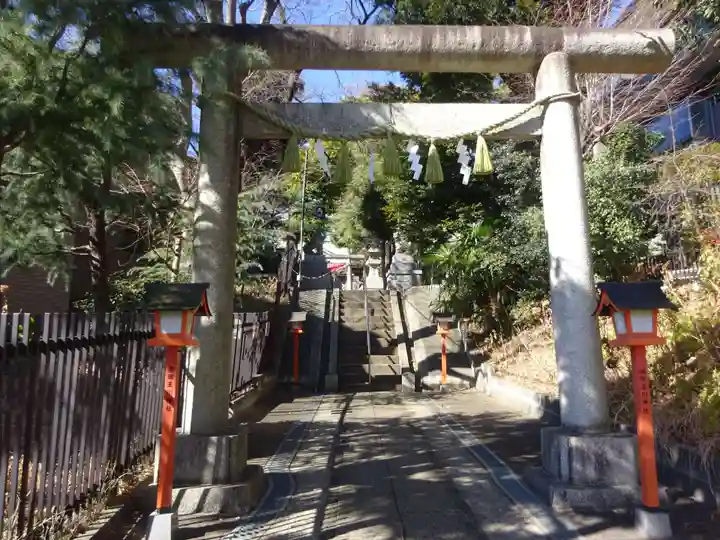 瀬田玉川神社の鳥居
