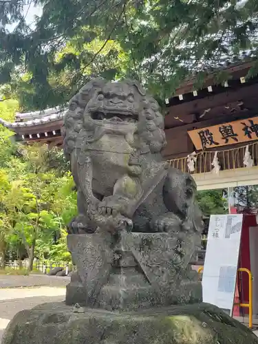 和樂備神社の狛犬