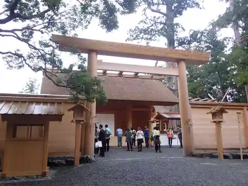 伊勢神宮外宮（豊受大神宮）の鳥居