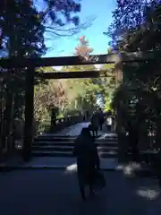 伊勢神宮内宮（皇大神宮）の鳥居