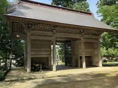 鳥海山大物忌神社蕨岡口ノ宮の山門・神門