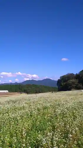 笠山坐神社の景色