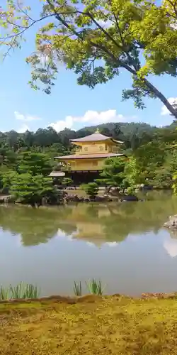 鹿苑寺（金閣寺）の庭園