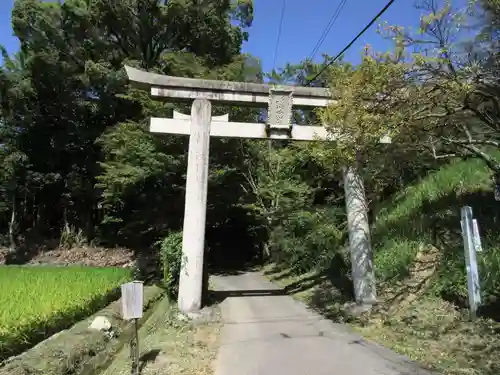 夜都伎神社の鳥居