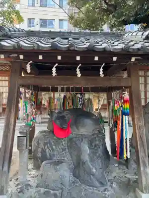 牛嶋神社の像