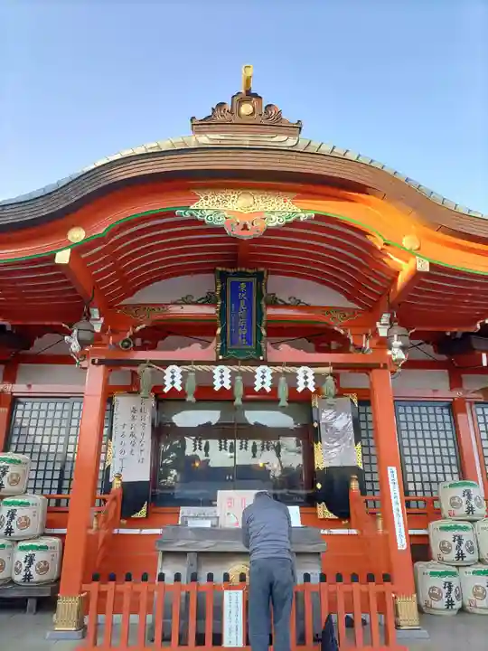 東伏見稲荷神社の本殿・本堂