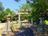 八幡社(落合八幡社)の鳥居