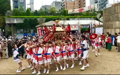大阪天満宮のお祭り