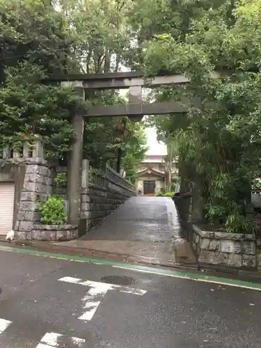 玉川神社の鳥居