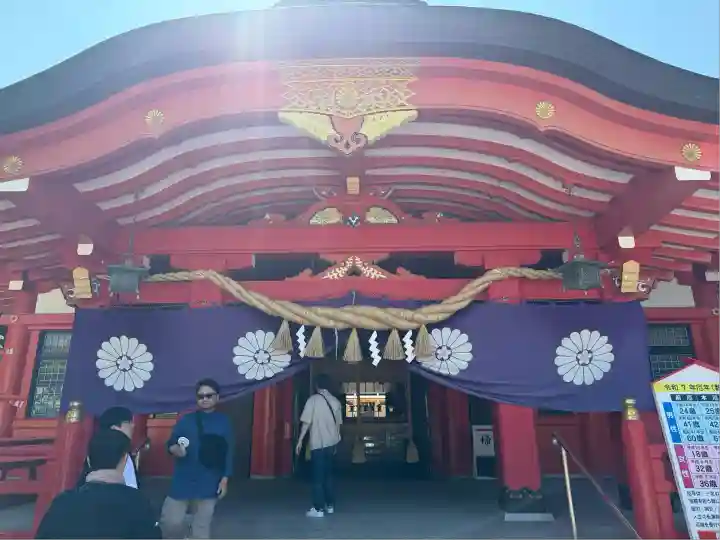 宮城縣護國神社の本殿・本堂