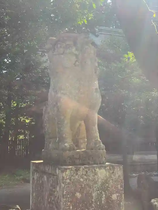 報徳二宮神社の狛犬