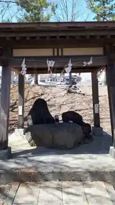 樽前山神社の手水舎