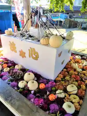 四王子神社の手水舎