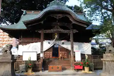 阿邪訶根神社の本殿・本堂