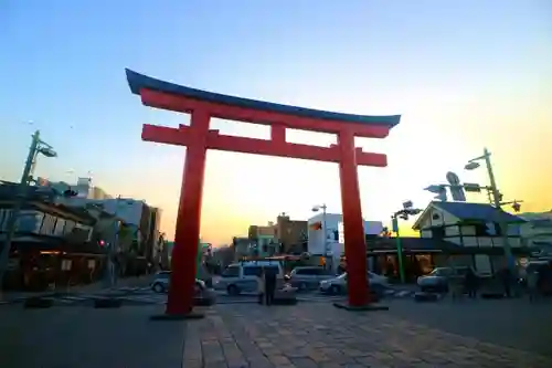 鶴岡八幡宮の鳥居