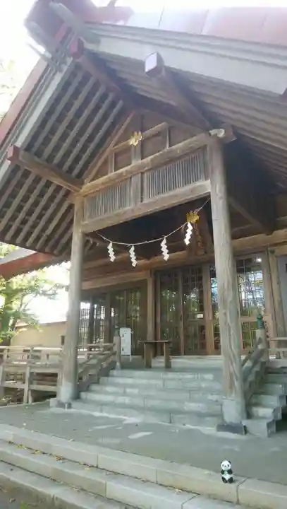 留萌神社の本殿・本堂