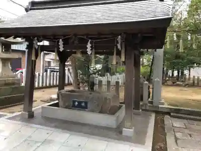 野口神社の手水舎